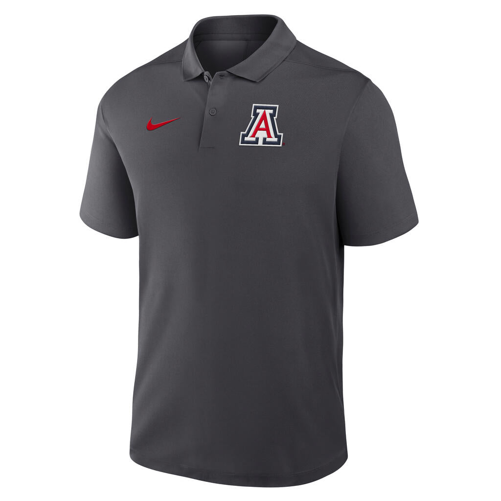 NCAA Arizona Wildcats Nike Victory Polo - Charcoal