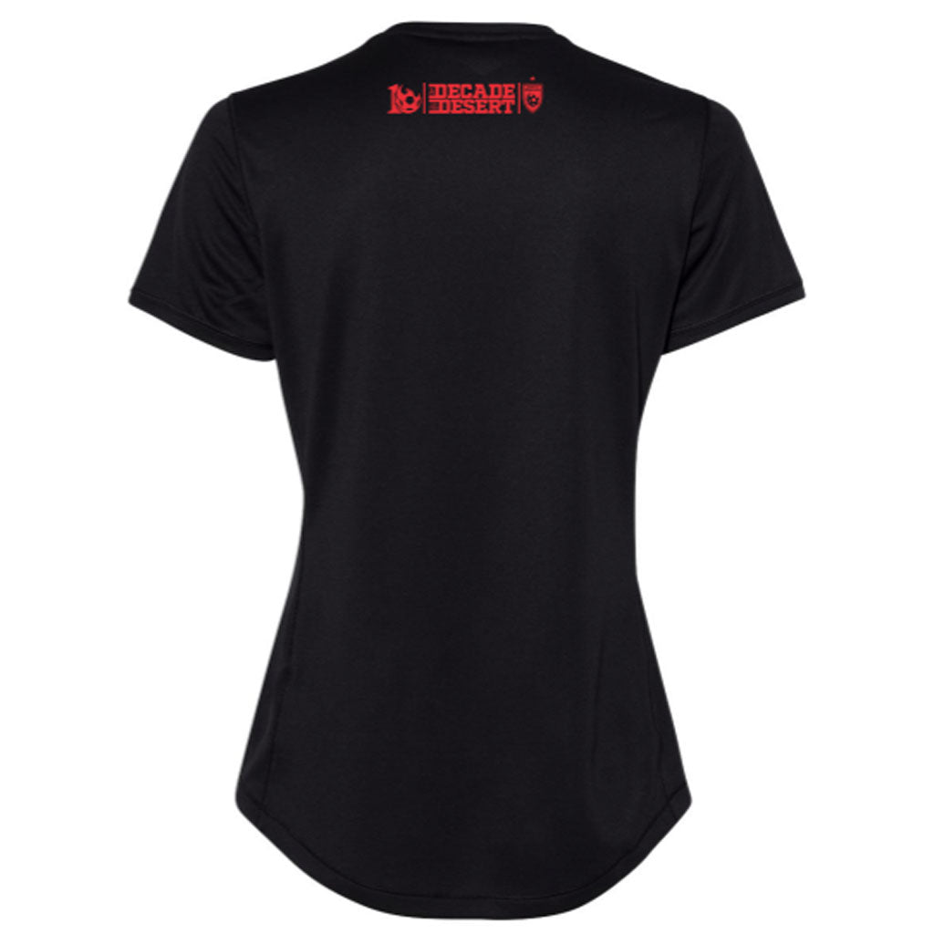 Phoenix Rising Women's adidas Red Shield Red Star Blend T-Shirt - Black