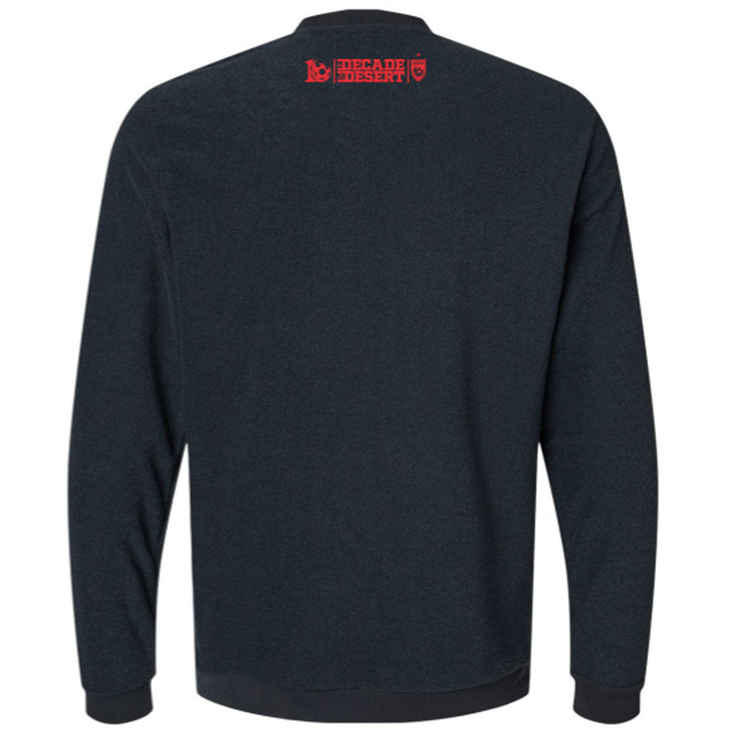 Phoenix Rising adidas Red Shield Red Star Pullover Crewneck - Black