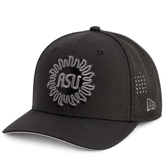 NCAA Arizona State Sun Devils New Era Black Pearl Trucker 9SEVENTY Stretch-Snap Hat- Black