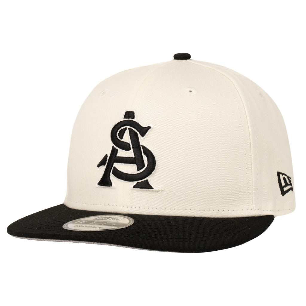 NCAA Arizona State Sun Devils New Era Classified Two-Tone 9FIFTY Snapback Hat- Cream