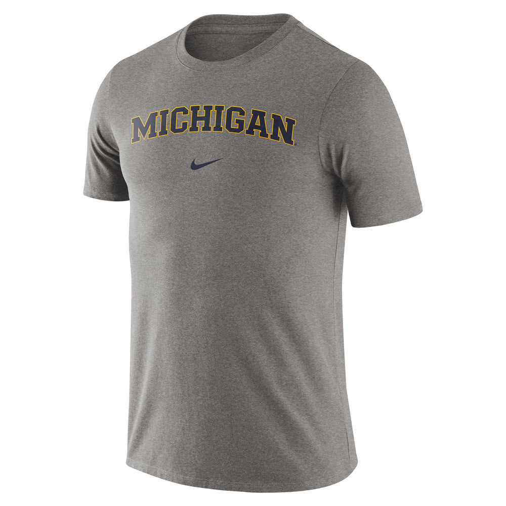 NCAA Michigan Wolverines Nike Wordmark Essential Tee