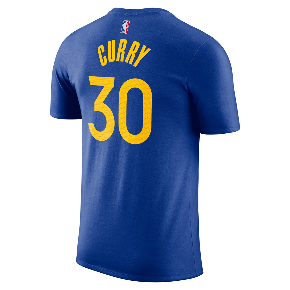 NBA Golden State Warriors Steph Curry Nike Name &amp; Number Tee