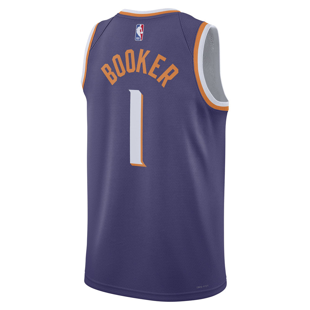 NBA Phoenix Suns Devin Booker Nike 2023/24 Icon Swingman Jersey