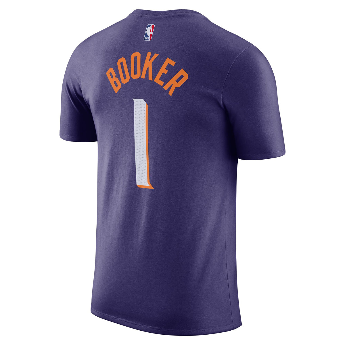 NBA Phoenix Suns Devin Booker Nike 2023/24 Icon Name &amp; Number Tee