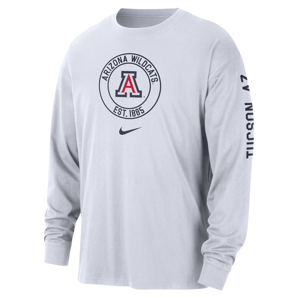 NCAA Arizona Wildcats Nike Max90 Heritage Long Sleeve Tee