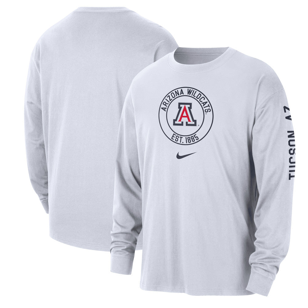 NCAA Arizona Wildcats Nike Max90 Heritage Long Sleeve Tee