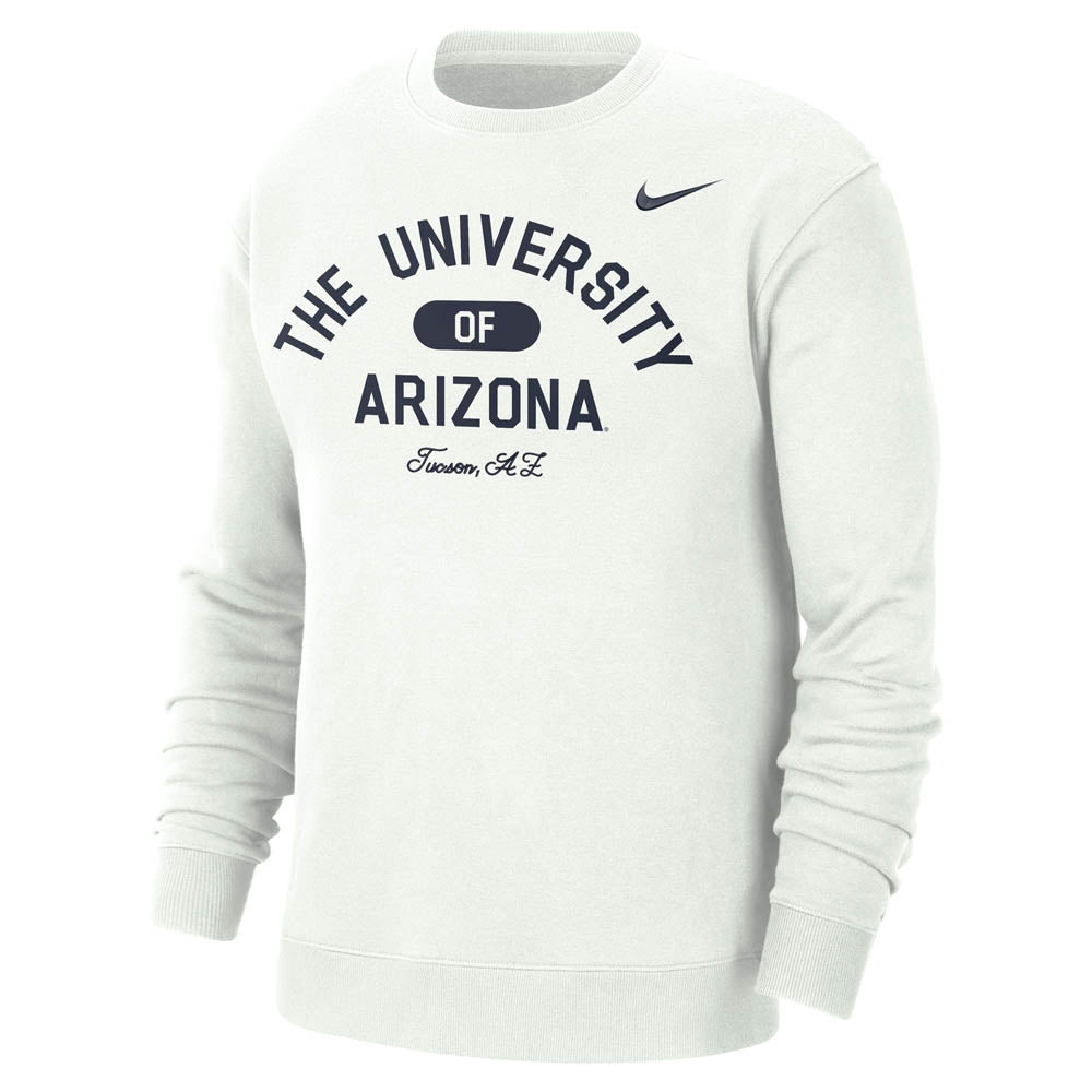 NCAA Arizona Wildcats Nike Arched Pullover Crew