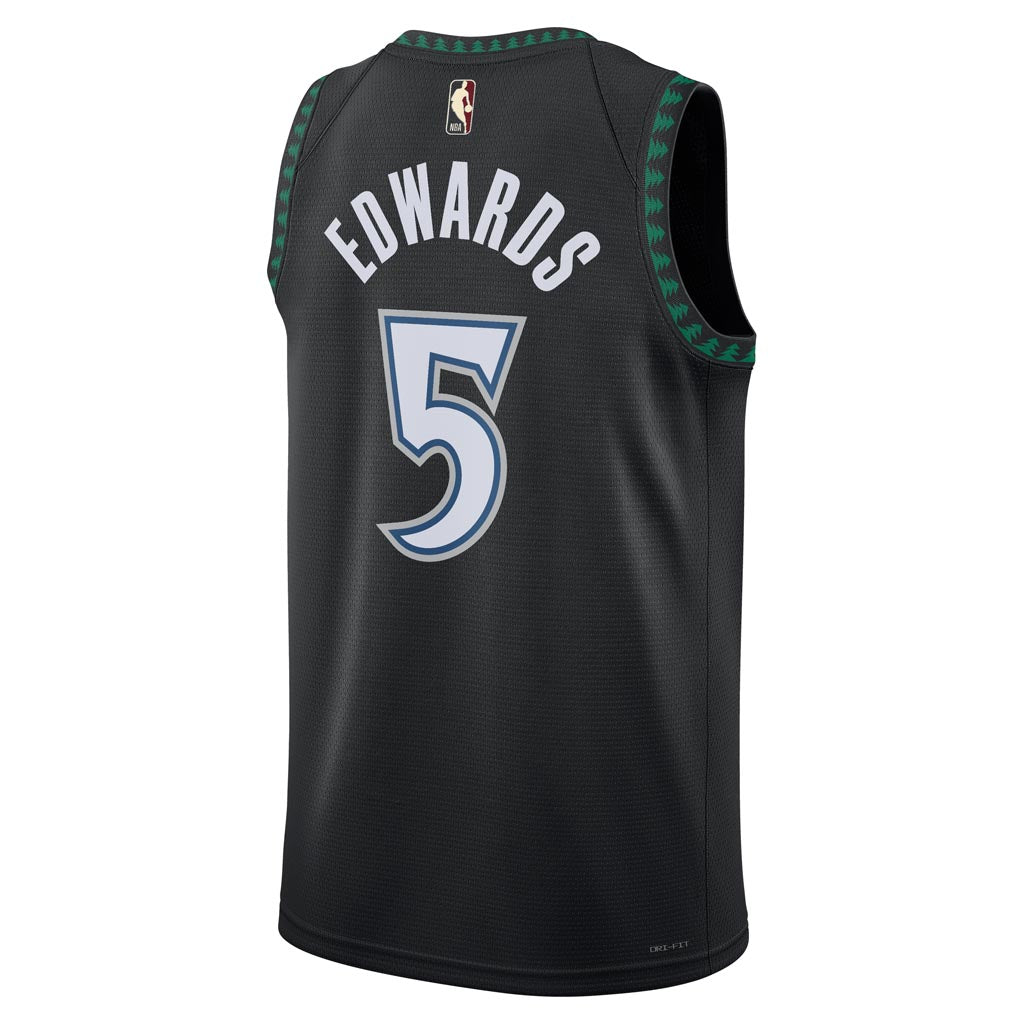NBA Minnesota Timberwolves Anthony Edwards Nike 2025-26 Hardwood Classics Swingman Jersey - Black