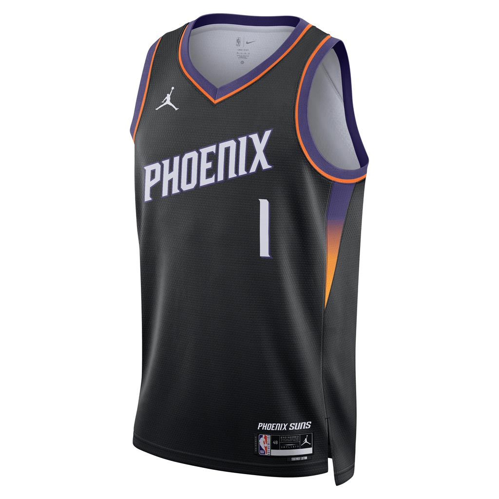 NBA Phoenix Suns Devin Booker Jordan 2025-26 Statement Swingman Jersey - Black