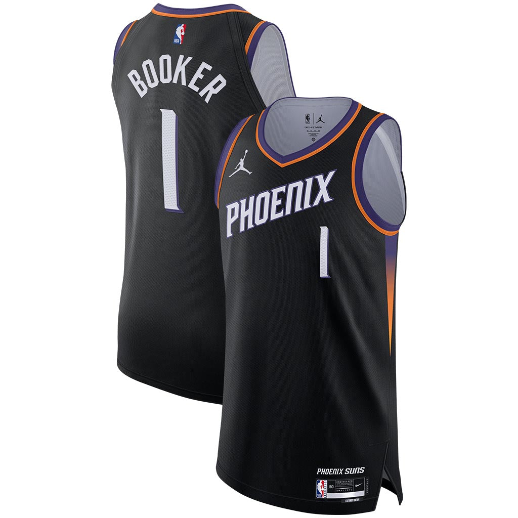 NBA Phoenix Suns Devin Booker Jordan 2025-26 Statement Edition Authentic Jersey - Black