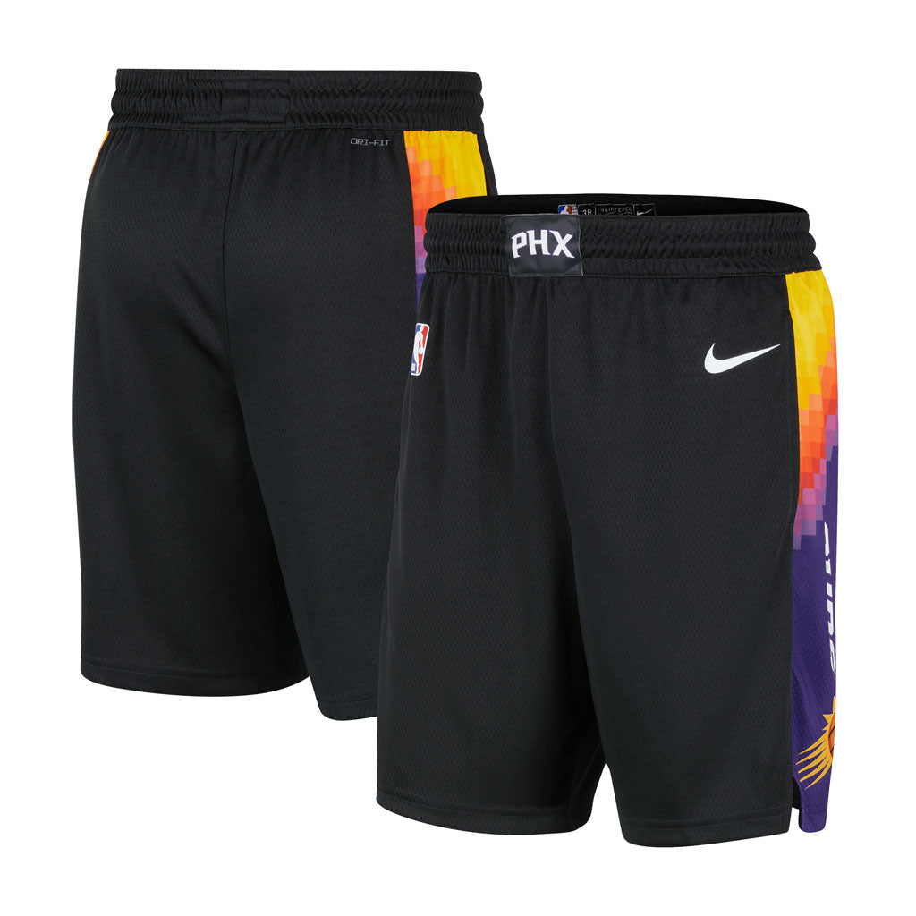 NBA Phoenix Suns Nike 2025-26 City Edition Swingman Shorts - Black