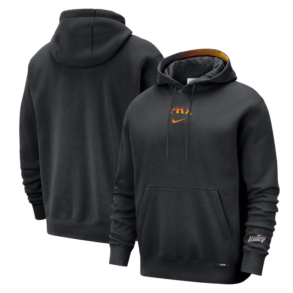 NBA Phoenix Suns Nike 2025-26 City Edition Premium Pullover Hoodie - Black