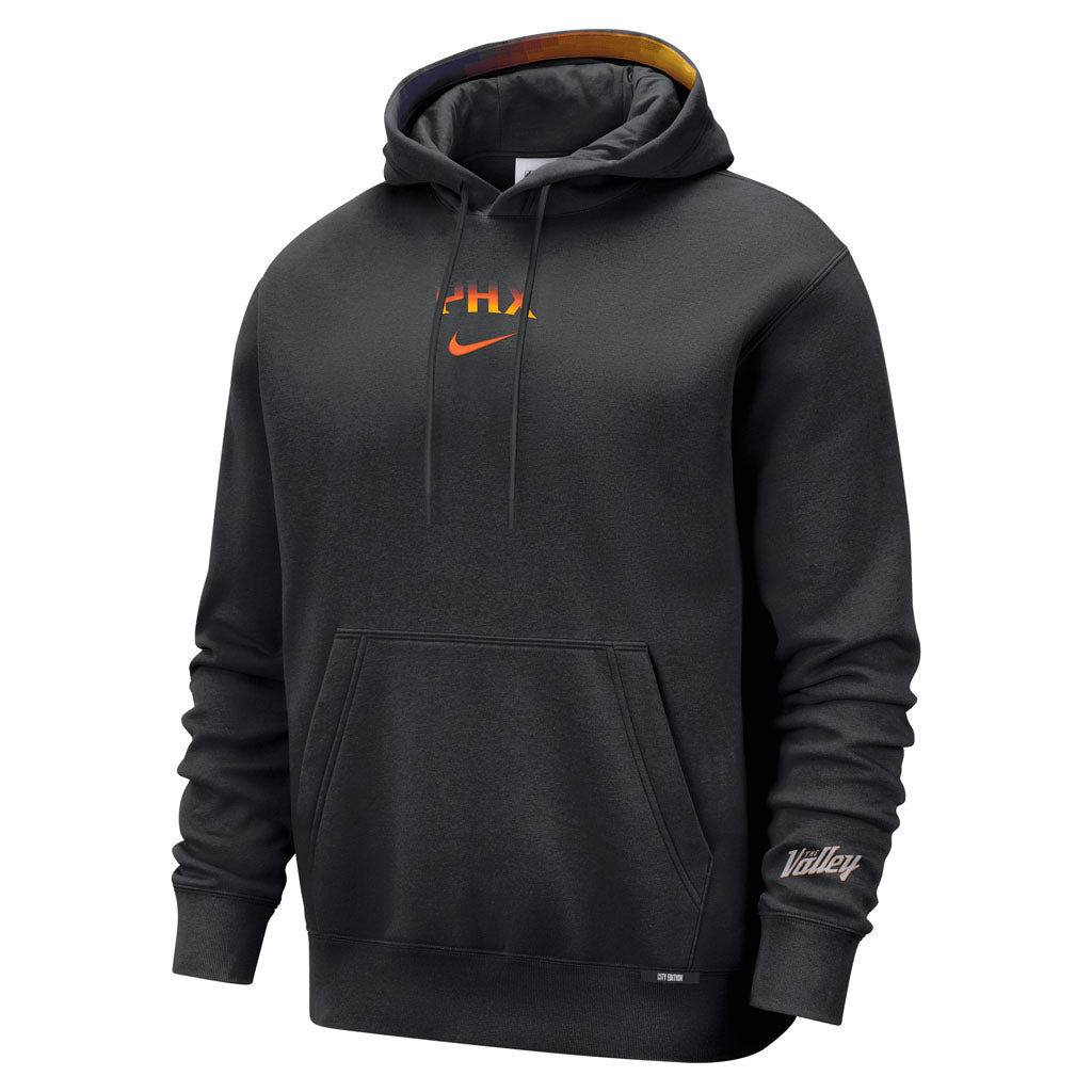 NBA Phoenix Suns Nike 2025-26 City Edition Premium Pullover Hoodie - Black
