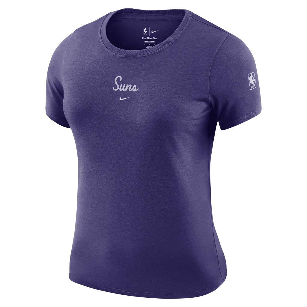 NBA Phoenix Suns Women's Nike Modest Crop Top - Purple