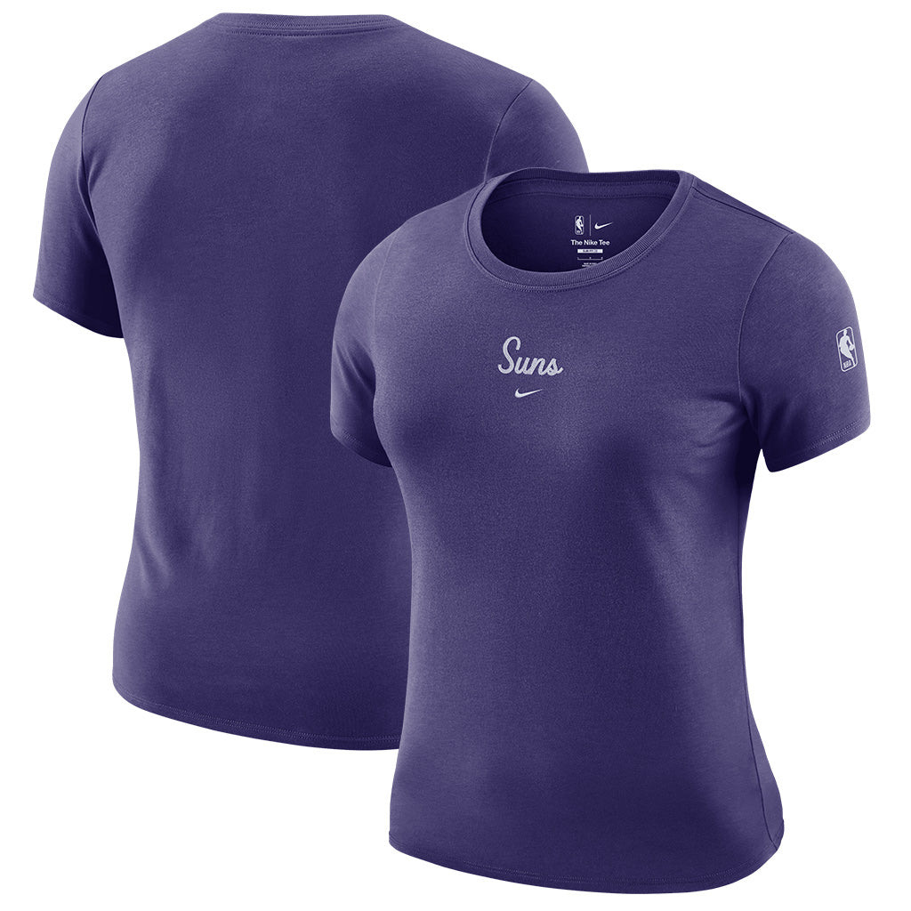 NBA Phoenix Suns Women's Nike Modest Crop Top - Purple