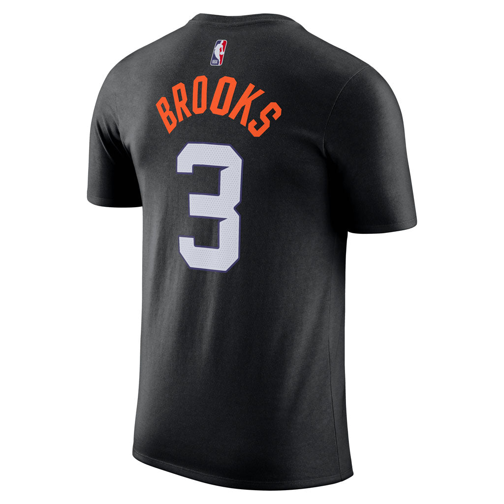 NBA Phoenix Suns Dillon Brooks Nike 2025-26 City Edition Name & Number  T-Shirt - Black
