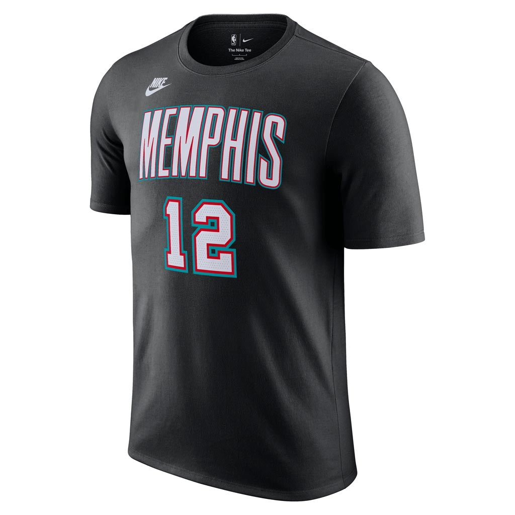 NBA Memphis Grizzlies Ja Morant Nike 2025-26 Hardwood Classics Name & Number T-Shirt - Black