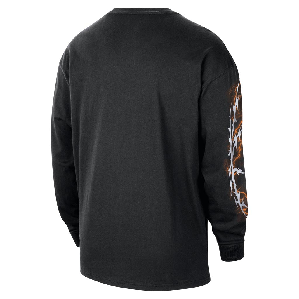 NBA Phoenix Suns Nike Courtside Halloween Long Sleeve T-Shirt - Black