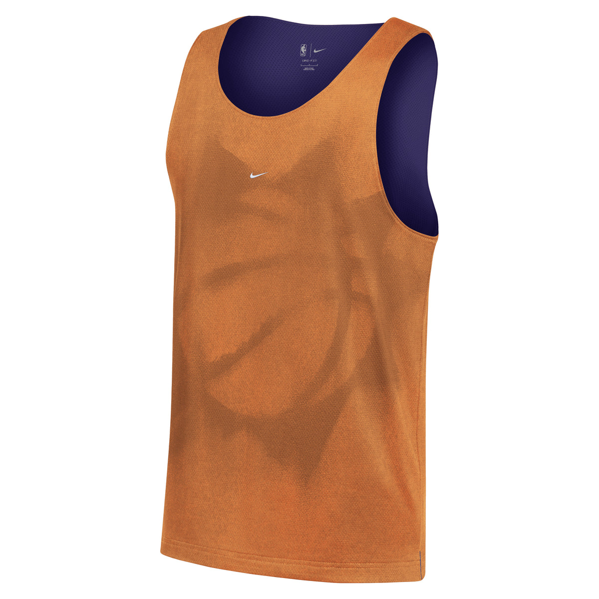 NBA Phoenix Suns Nike Standard Issue Mesh Jersey- Orange