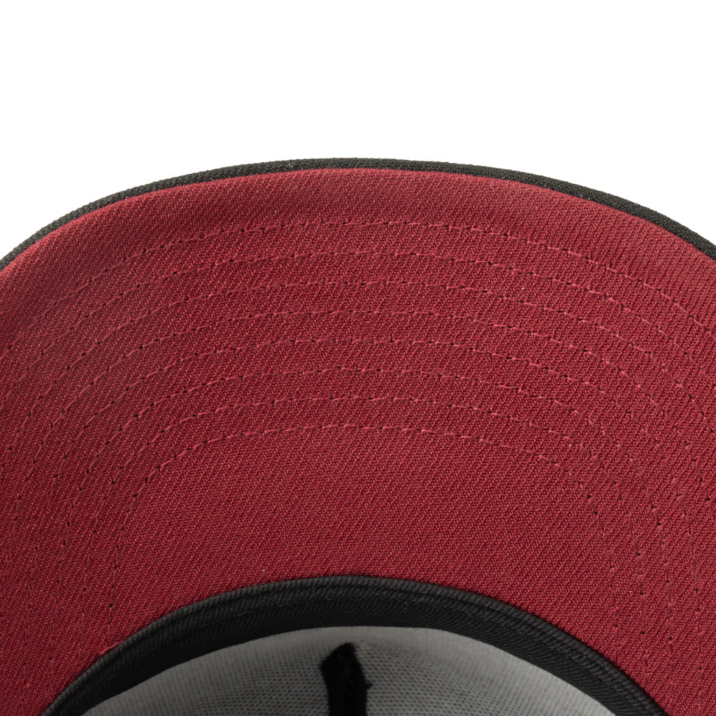 MLB Los Angeles Dodgers New Era Black Roses 9FIFTY A-Frame Snapback Hat - Black