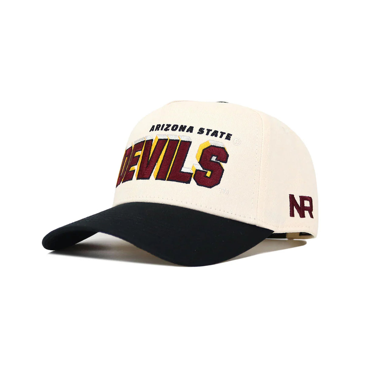 NCAA Arizona State Sun Devils No Rivals Alma Mater Structured Hat- Cream