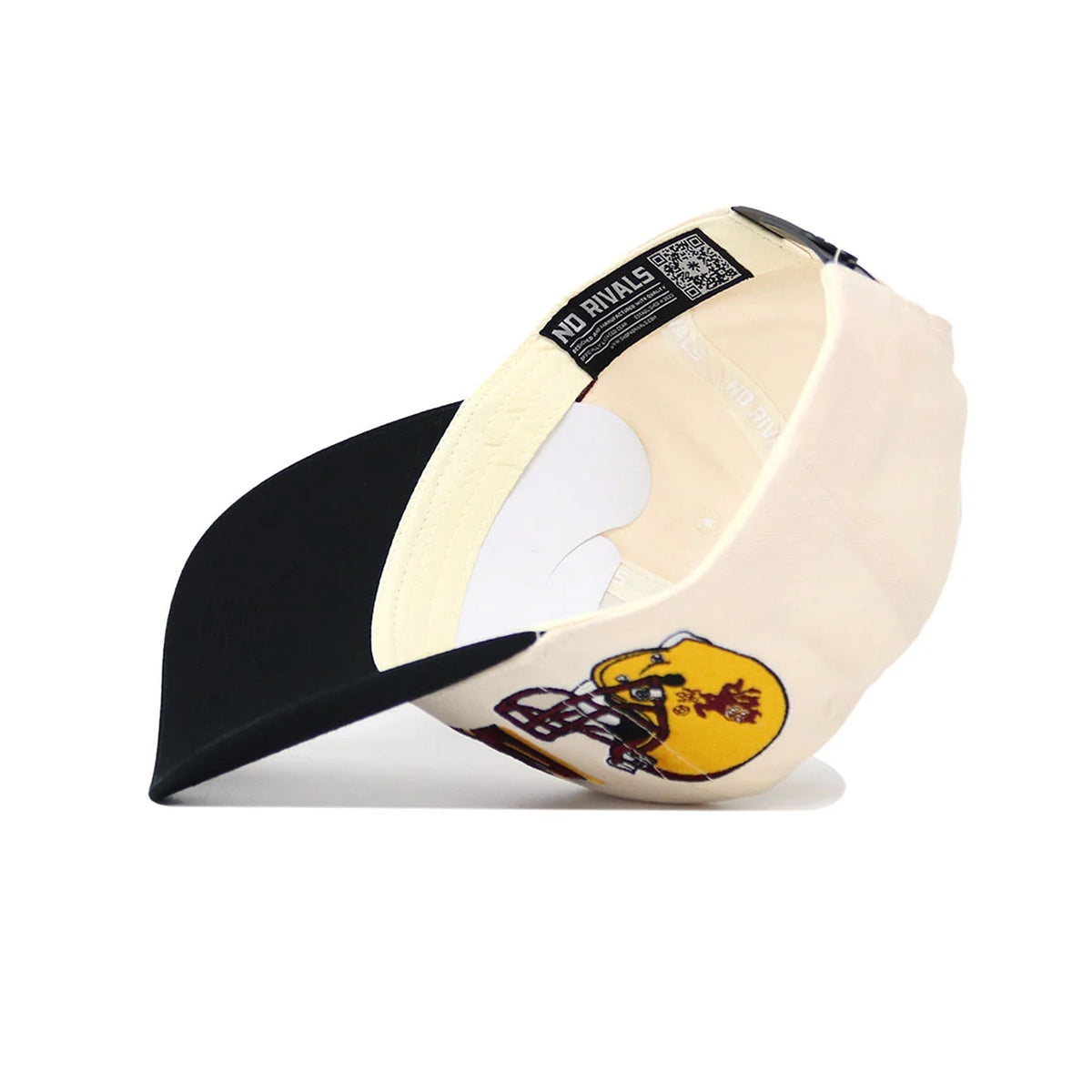 NCAA Arizona State Sun Devils No Rivals Alma Mater Structured Hat- Cream