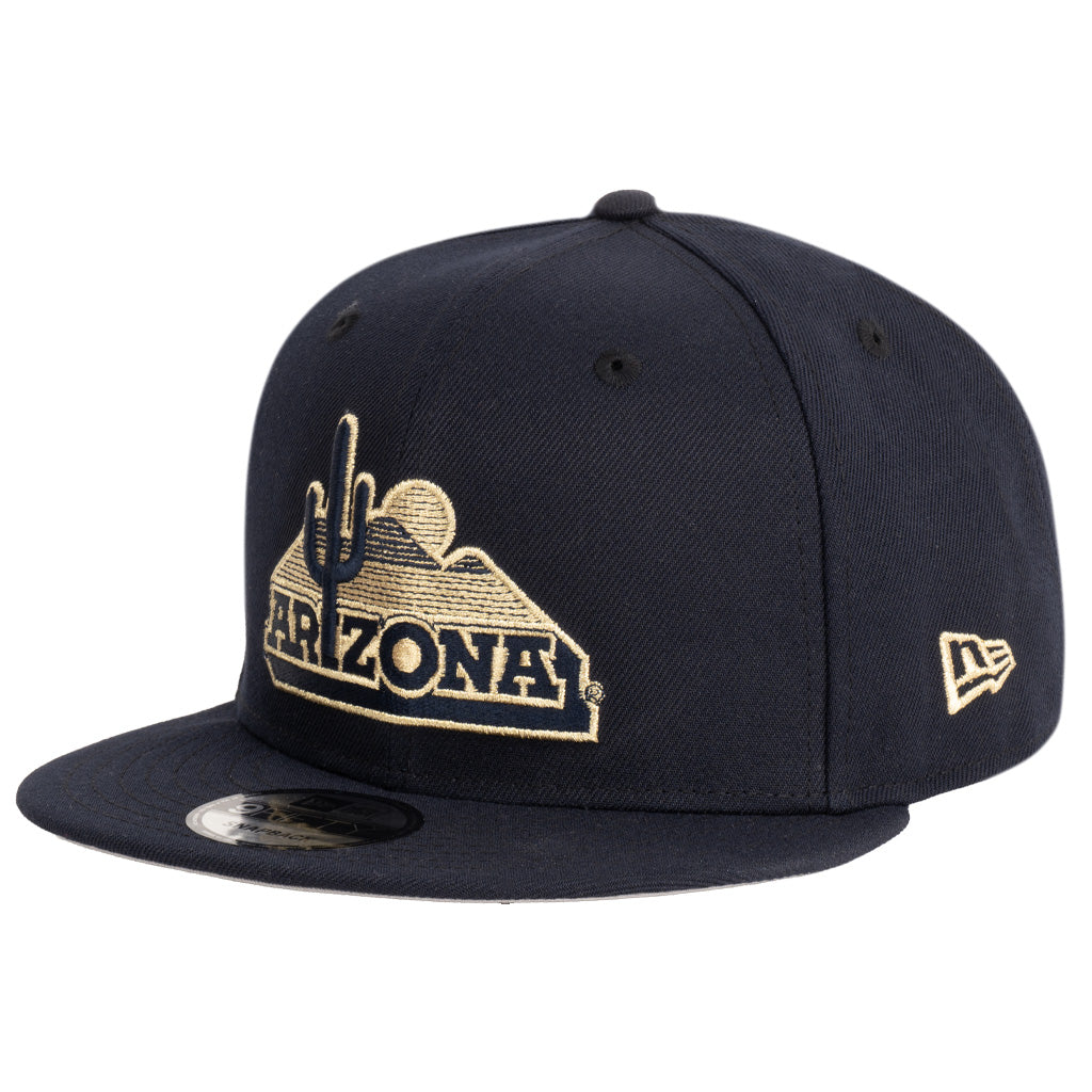 NCAA Arizona Wildcats New Era Royal Merchant 9FIFTY Snapback Hat - Navy
