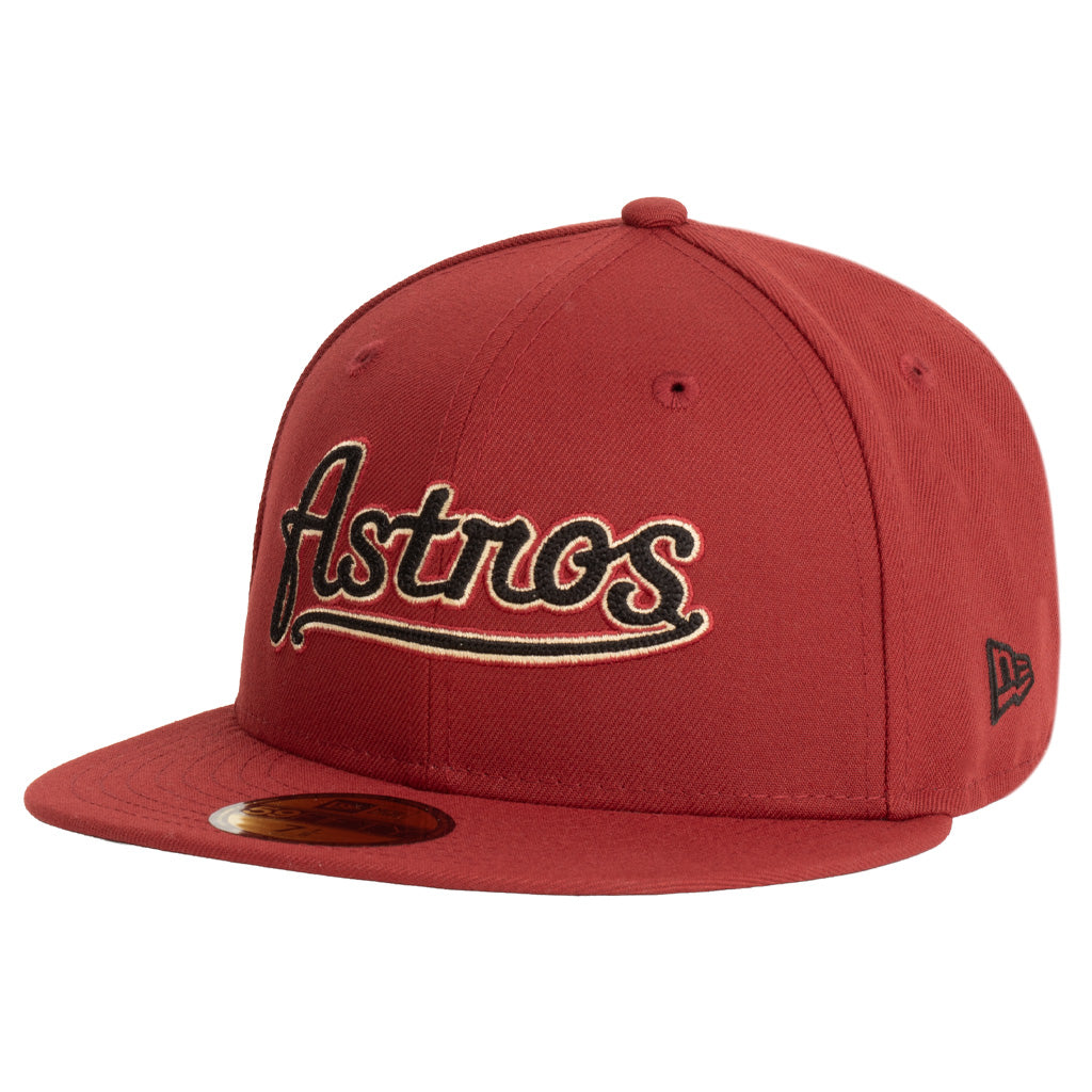 MLB Houston Astros New Era Team Under Visor 59FIFTY Fitted Hat - Red