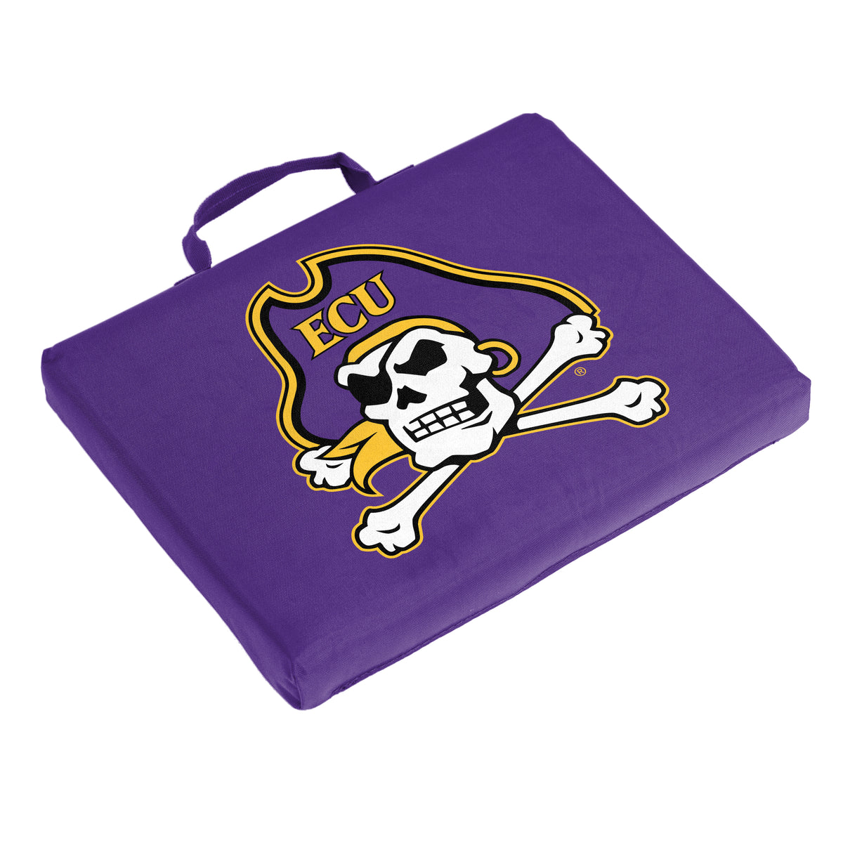 NCAA East Carolina Pirates Logo Brands Bleacher Cushion