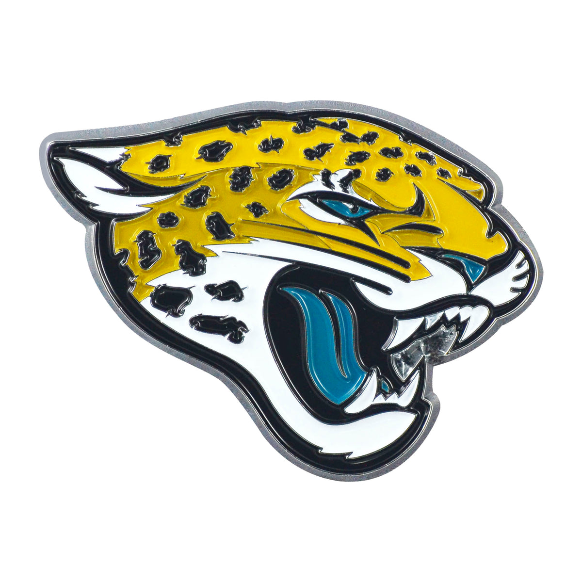 NFL Jacksonville Jaguars Logo Brands Color Metal Emblem