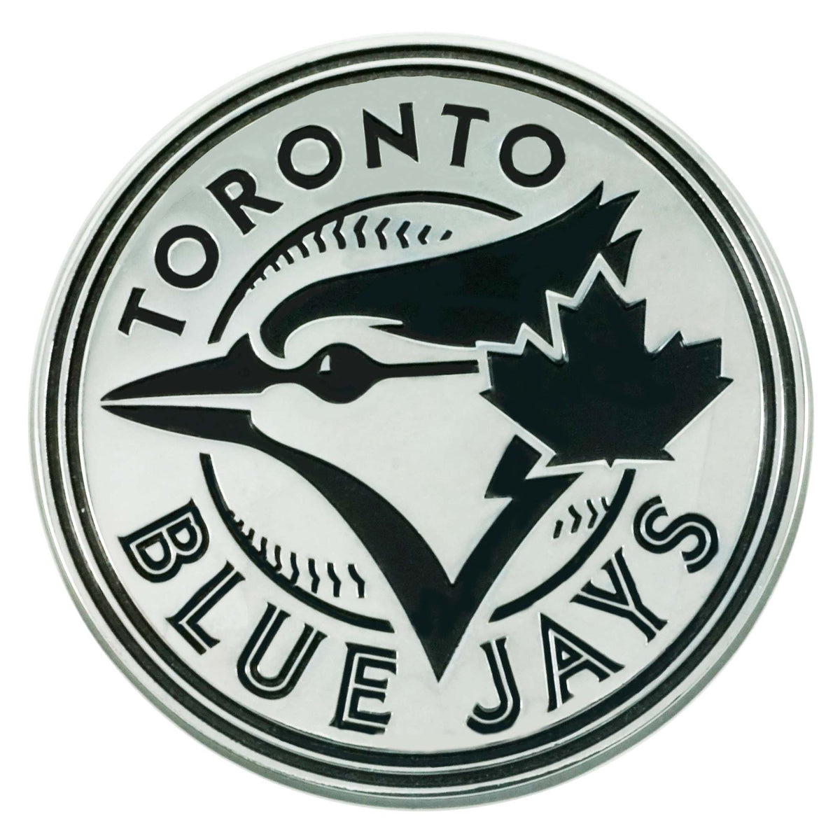 MLB Toronto Blue Jays Logo Brands Chrome Metal Emblem