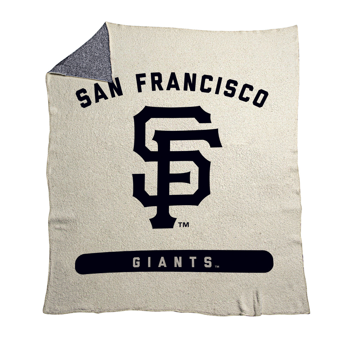 MLB San Francisco Giants Logo Brands 50x60 Luxe Dreams Throw