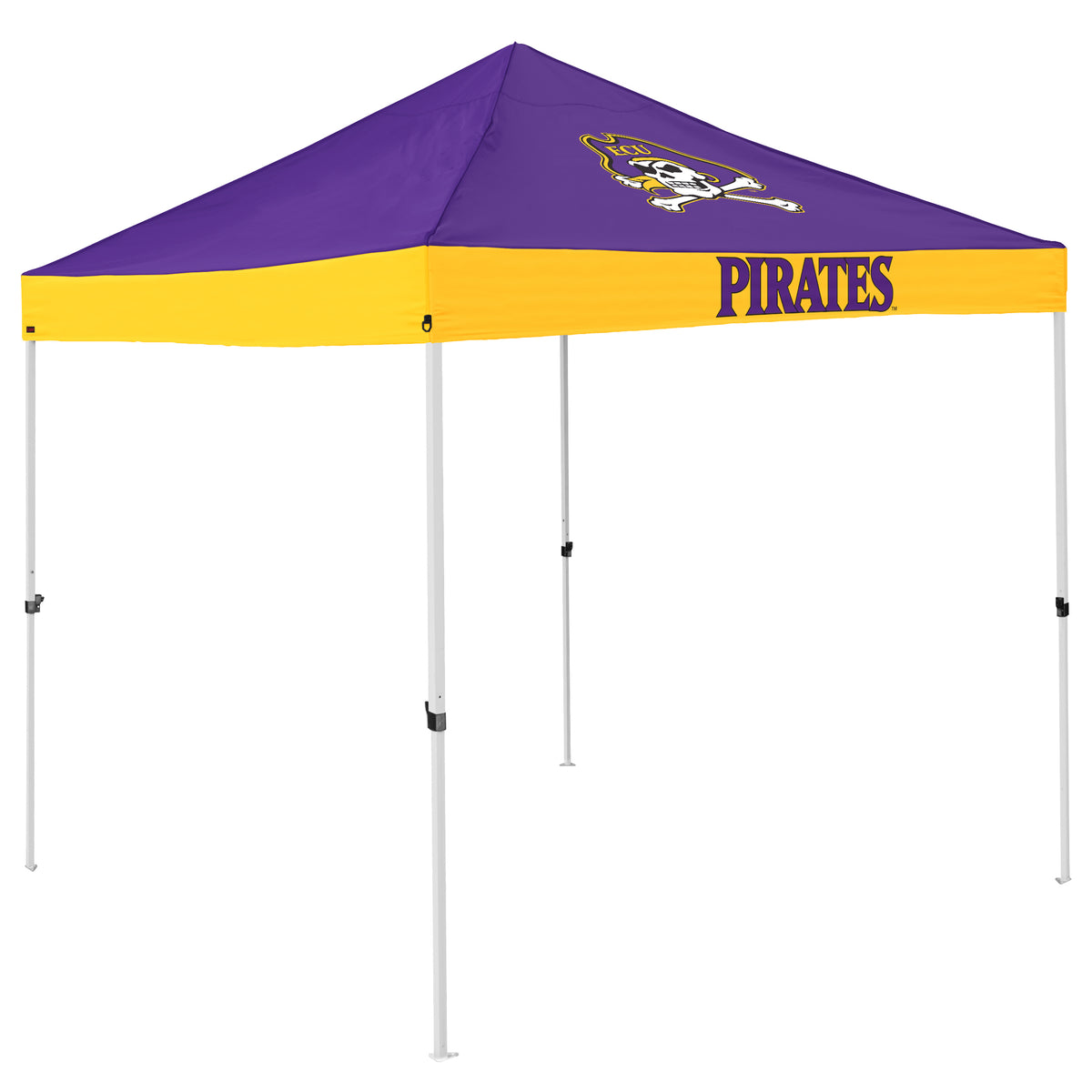 NCAA East Carolina Pirates Logo Brands Economy Canopy