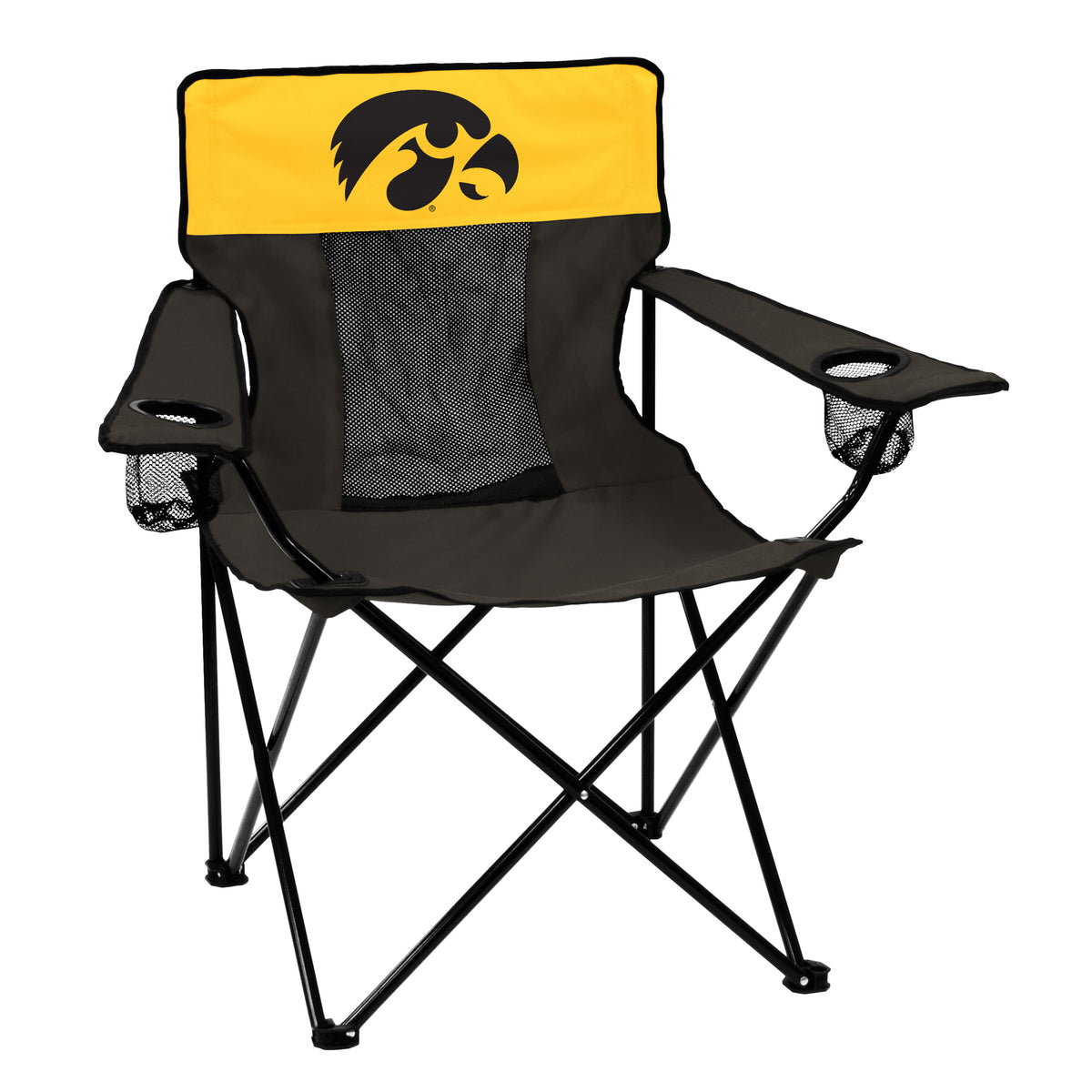 NCAA Iowa Hawkeyes Logo Brands Elite Chair
