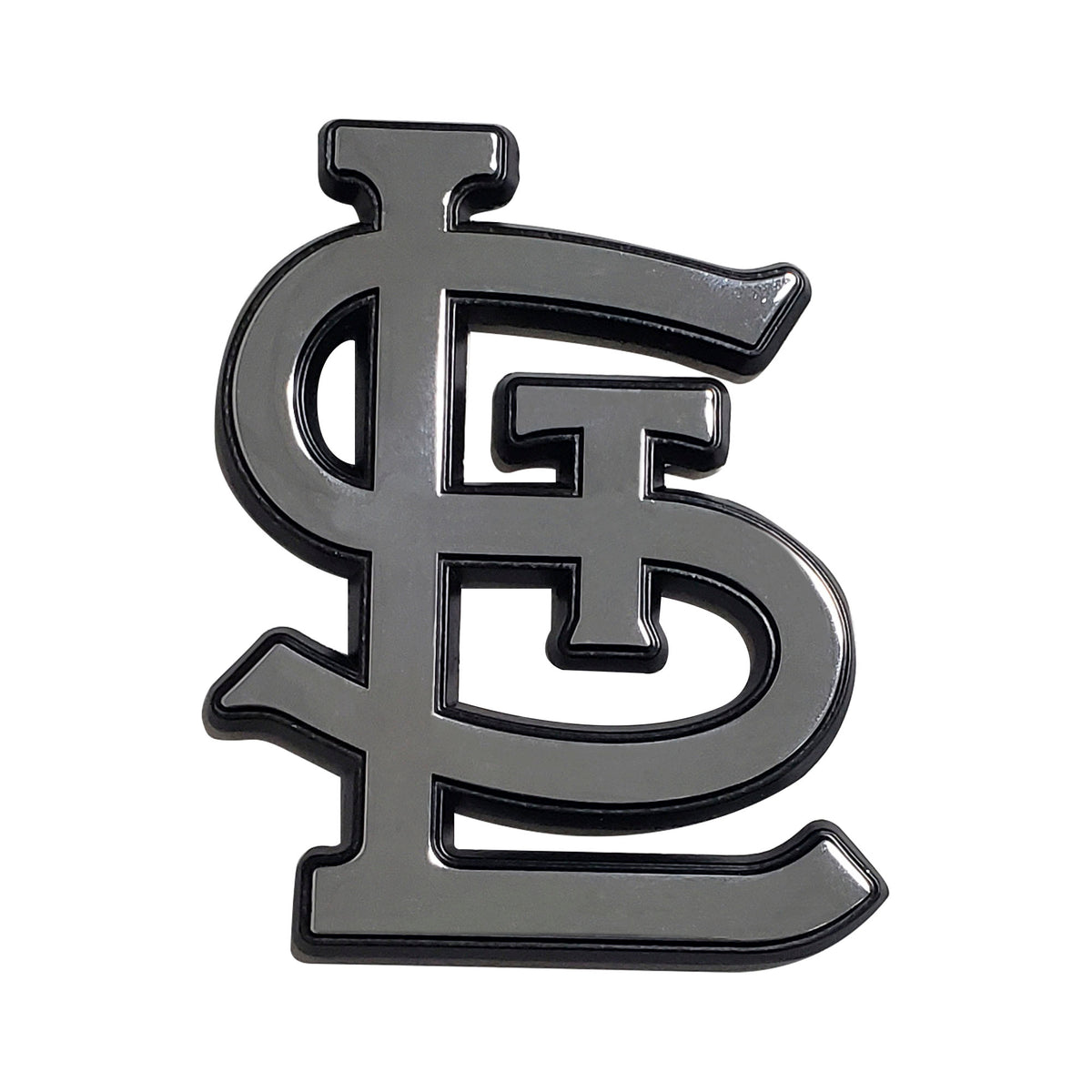 MLB St. Louis Cardinals Logo Brands Chrome Metal Emblem
