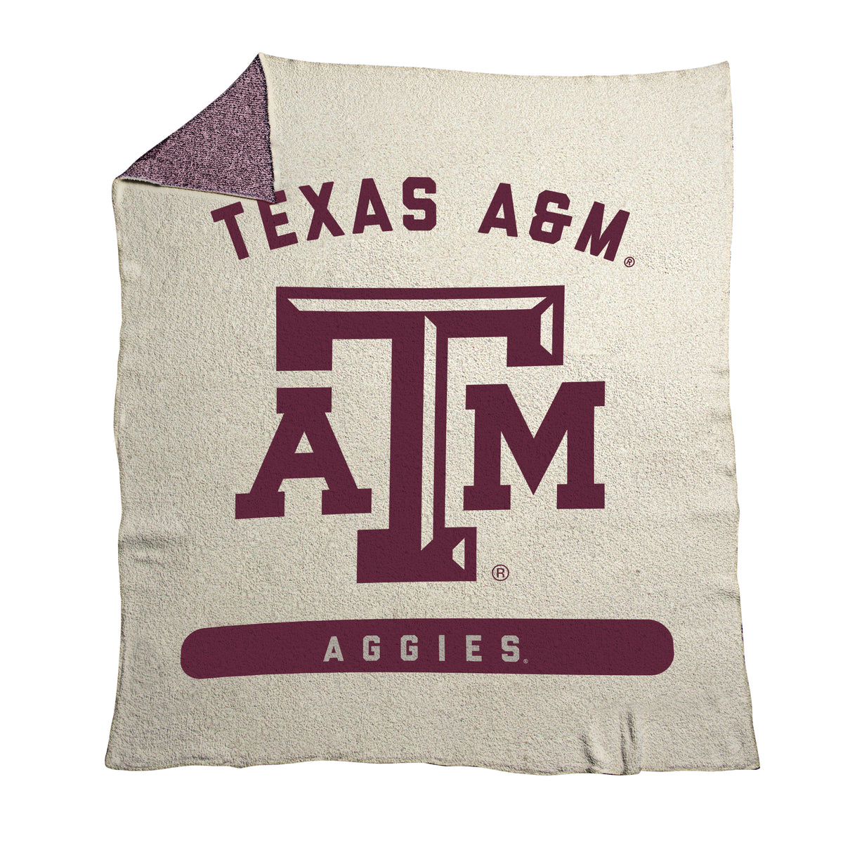 NCAA Texas A&M Aggies Logo Brands 50x60 Luxe Dreams Throw