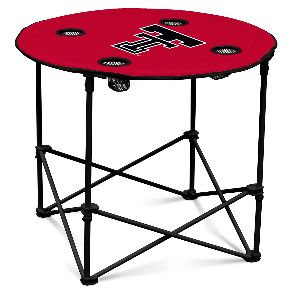 NCAA Texas Tech Red Raiders Logo Brands Round Table