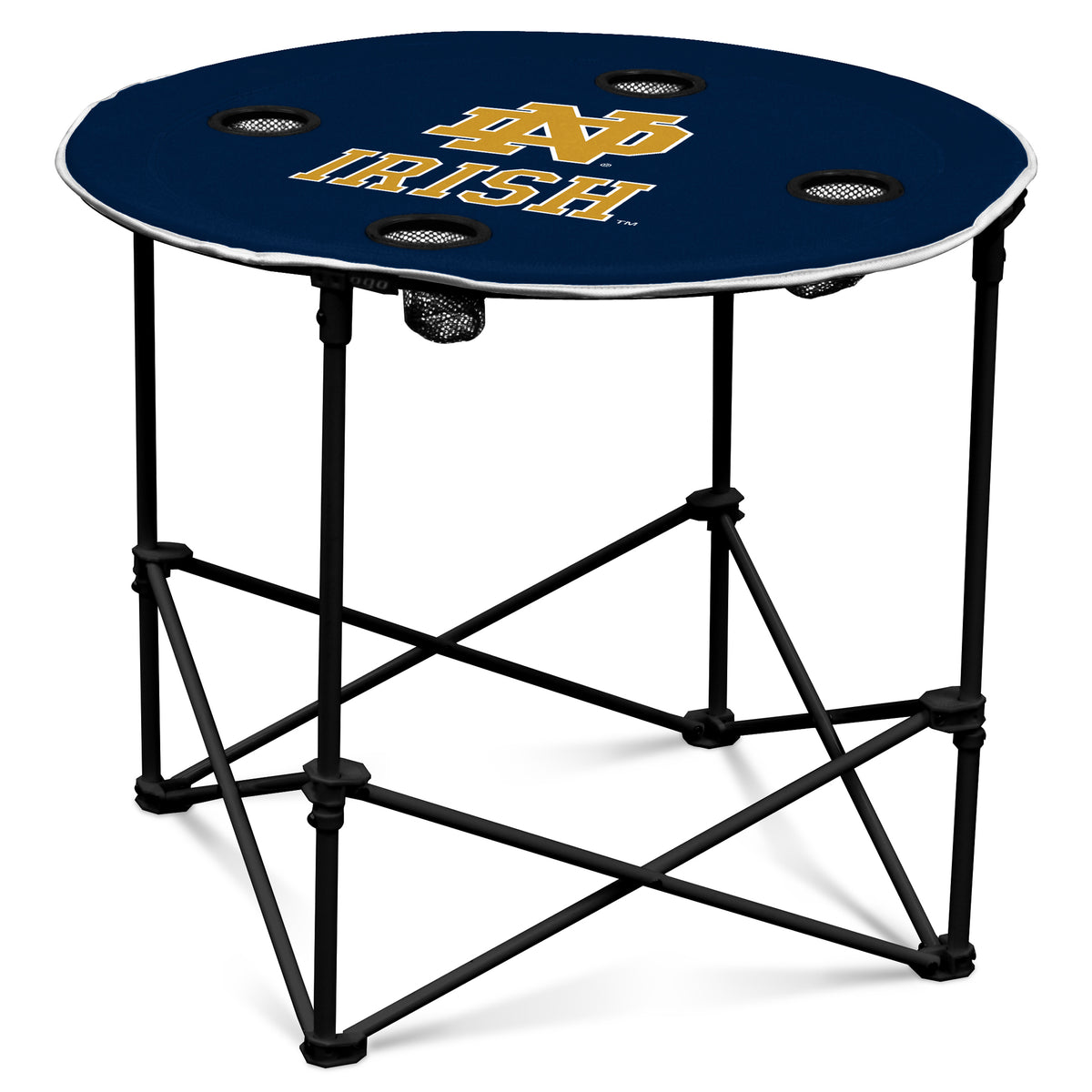 NCAA Notre Dame Fighting Irish Logo Brands Round Table