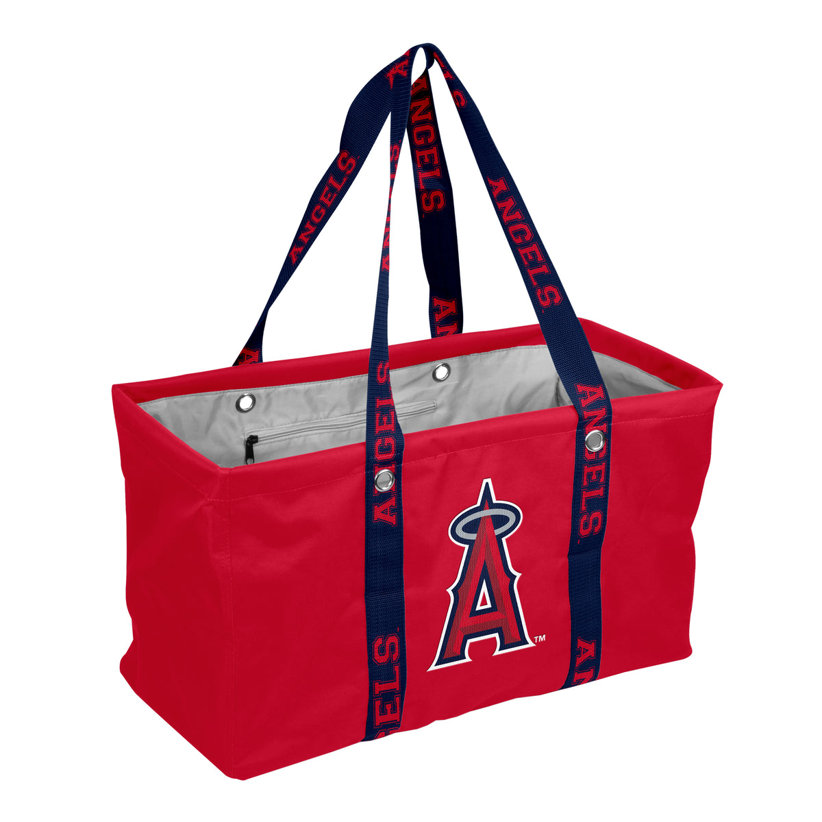 MLB Los Angeles Angels Logo Brands Picnic Caddy with Dig Strap