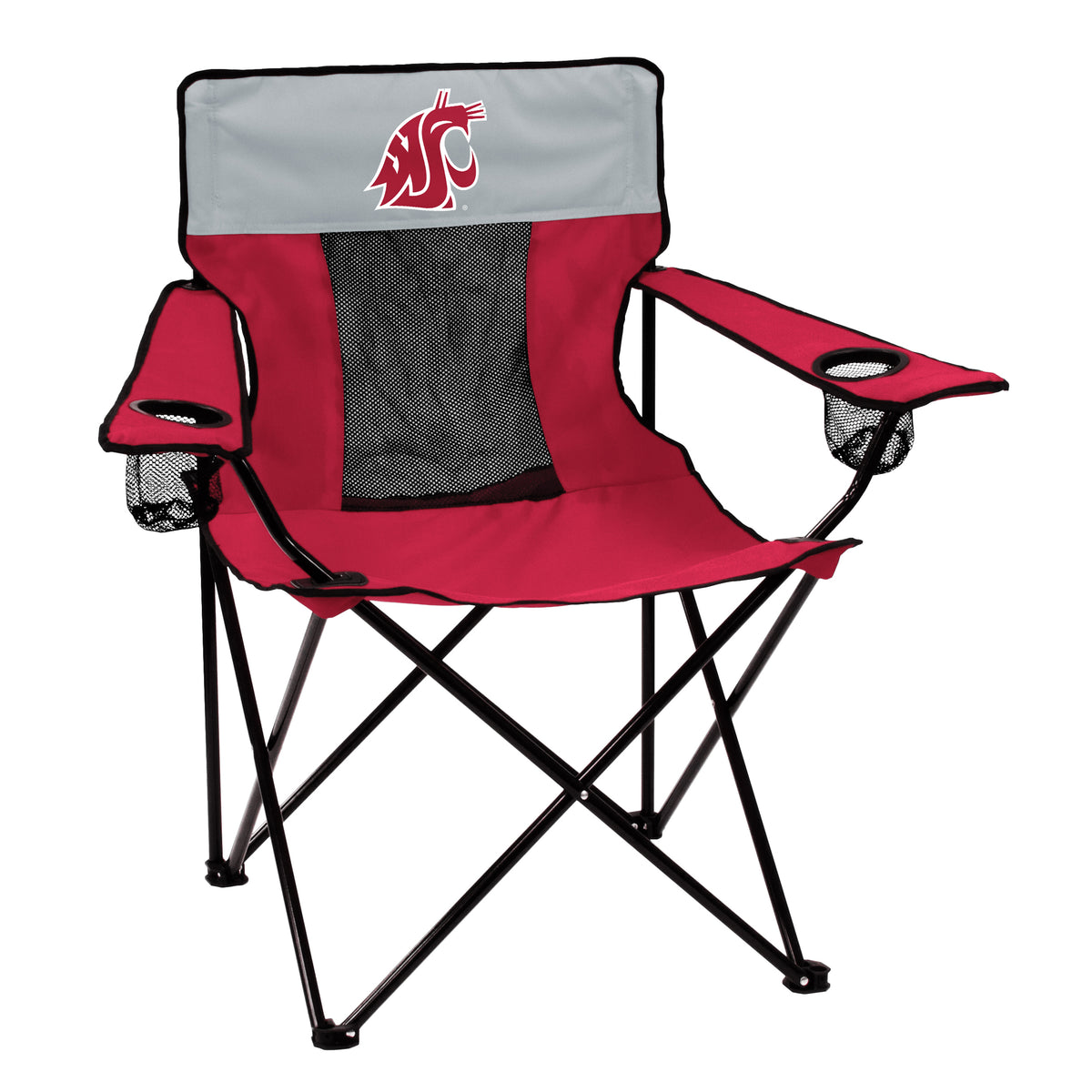 NCAA Washington State Cougars Logo Brands Elite Chair