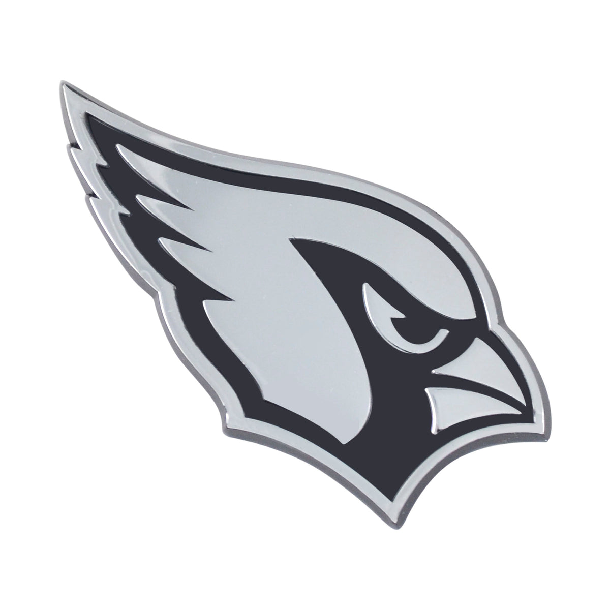 NFL Arizona Cardinals Logo Brands Chrome Metal Emblem
