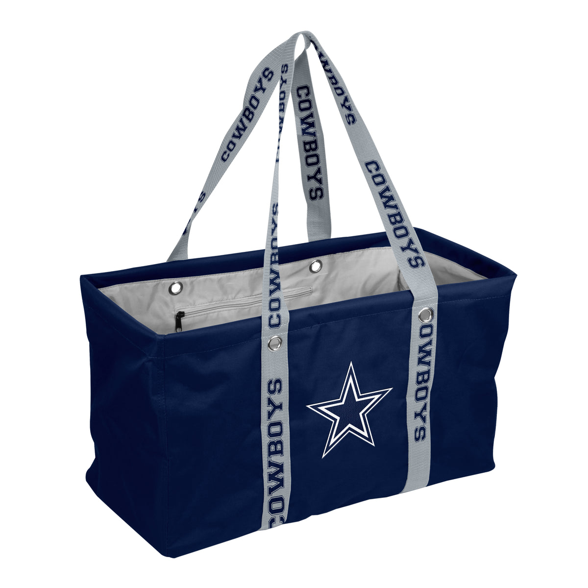NFL Dallas Cowboys Logo Brands Picnic Caddy with Dig Strap