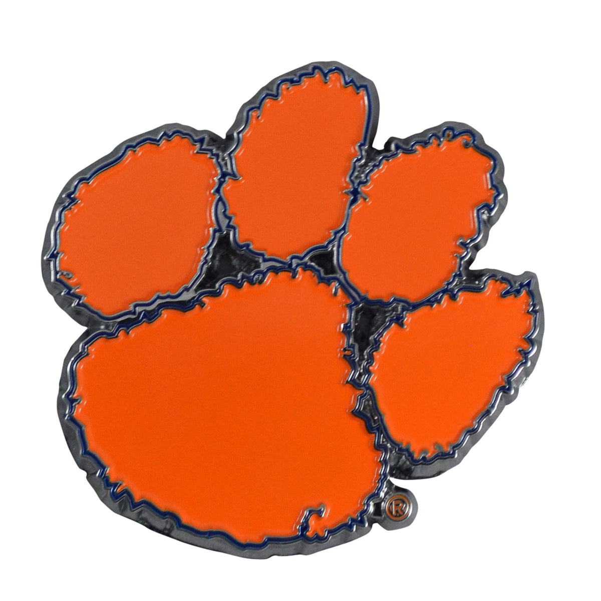 NCAA Clemson Tigers Logo Brands Color Metal Emblem