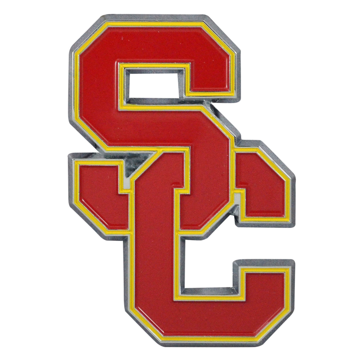 NCAA Southern California Trojans Logo Brands Color Metal Emblem