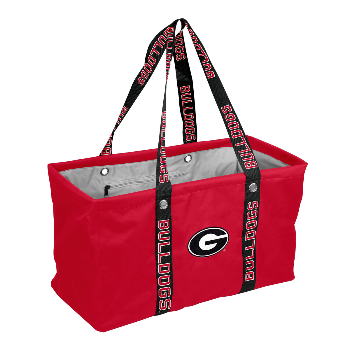 NCAA Georgia Bulldogs Logo Brands Picnic Caddy with Dig Strap