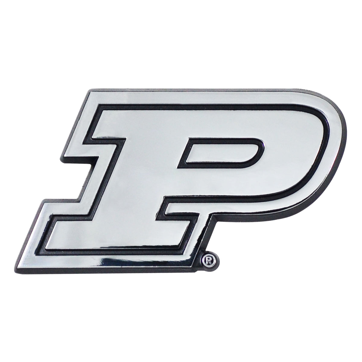 NCAA Purdue Boilermakers Logo Brands Chrome Metal Emblem