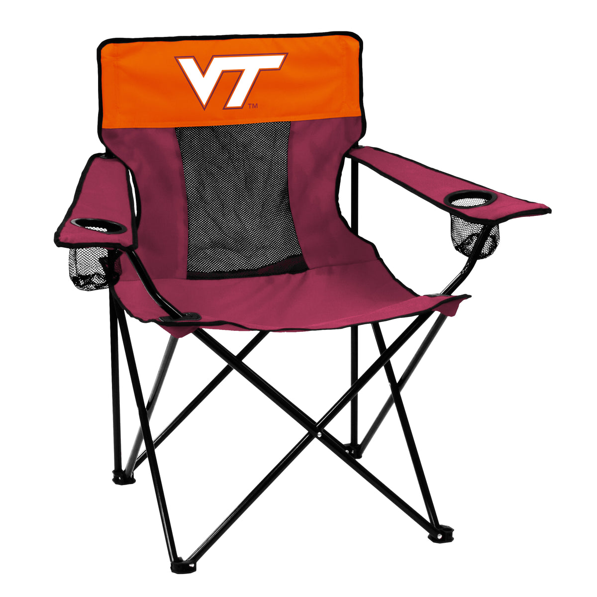 NCAA Virginia Tech Hokies Logo Brands Elite Chair