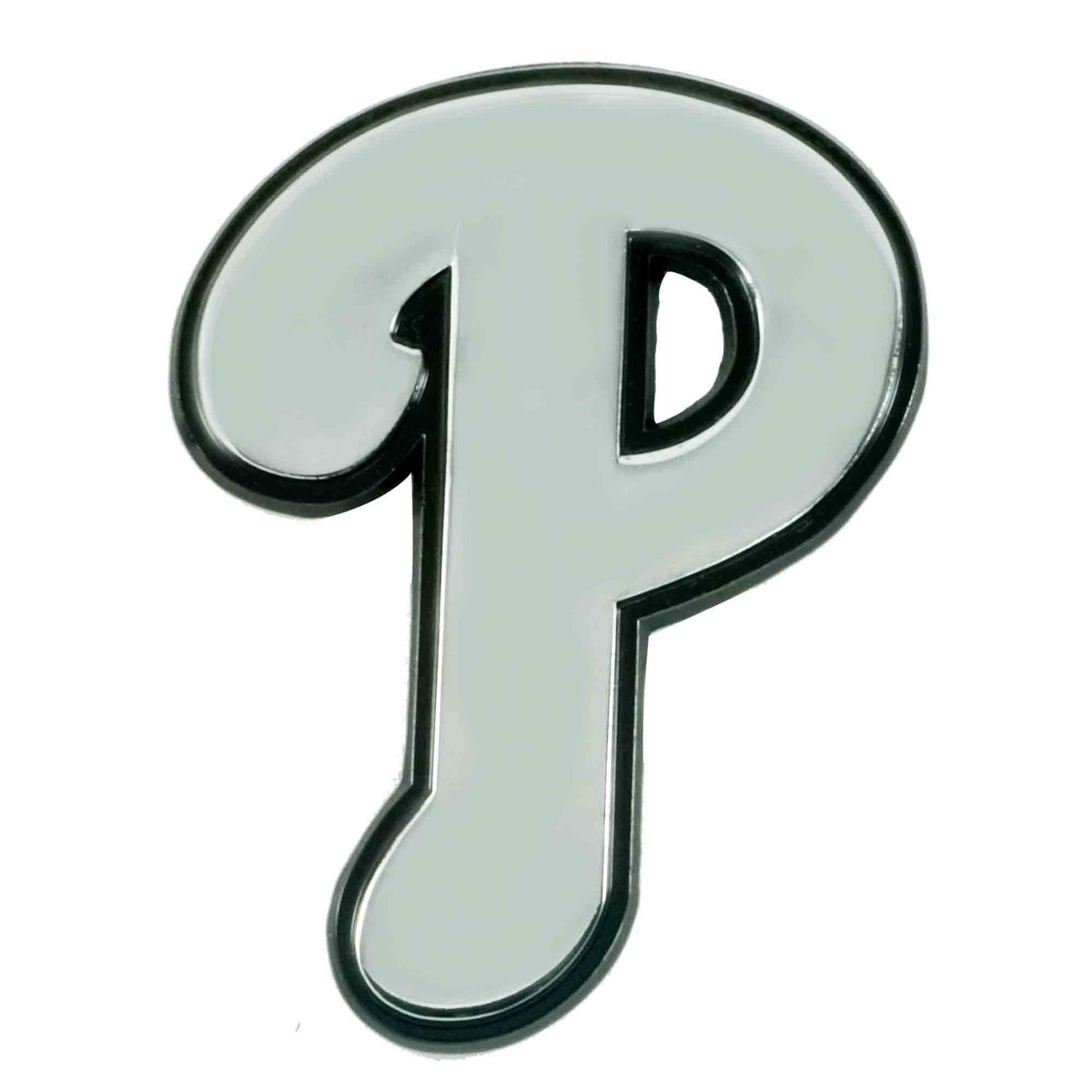 MLB Philadelphia Phillies Logo Brands Chrome Metal Emblem