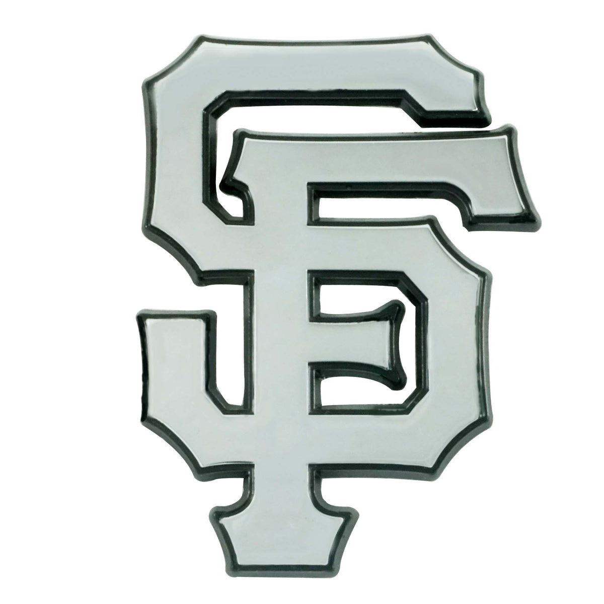 MLB San Francisco Giants Logo Brands Chrome Metal Emblem